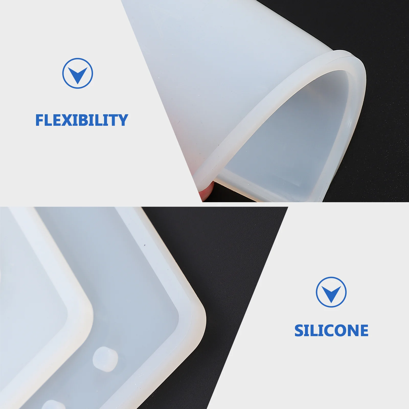 4Pcs Silicone Diary Book Mold Smooth Reusable Craft Making Tool for DIY Epoxy Resin Notebook and Creative Gift Ideas
4Pcs Silicone Diary Book Mold Smooth Reusable Craft Making Tool for DIY Epoxy Resin Notebook and Creative Gift Ideas