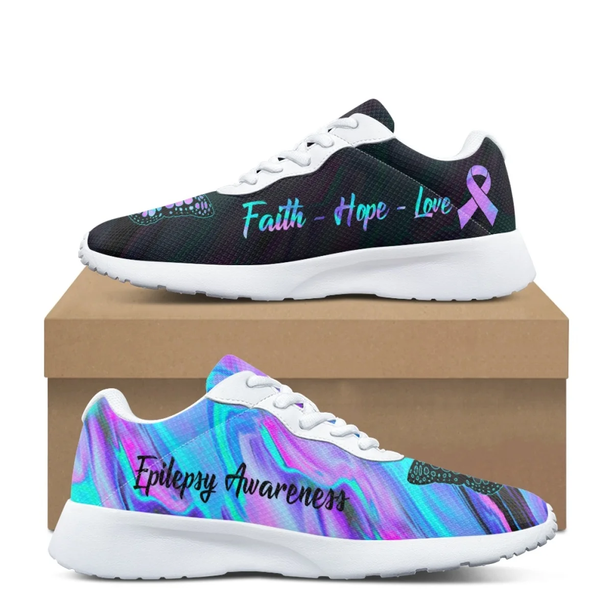 Faith Hope Love Pattern Women's Soft Cozy Gym Sneaker Wear-resistant Outdoor Casual Shoes Lightweight Breathable Walking Shoes
Faith Hope Love Pattern Women's Soft Cozy Gym Sneaker Wear-resistant Outdoor Casual Shoes Lightweight Breathable Walking Shoes
