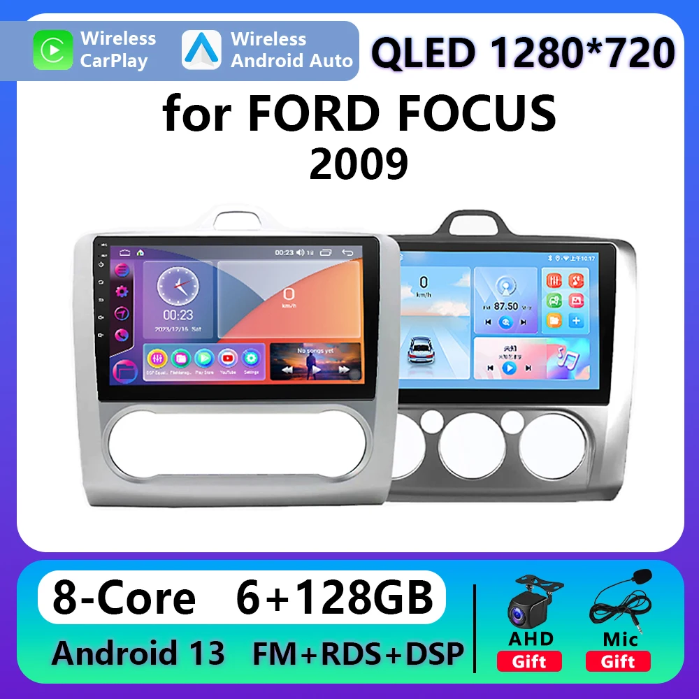 Car Multimedia Video Player for Ford Focus 2 Mk2 2004-2011 Carplay Android Auto Radio 2 din Navigation Stereo GPS Autoradio
Car Multimedia Video Player for Ford Focus 2 Mk2 2004-2011 Carplay Android Auto Radio 2 din Navigation Stereo GPS Autoradio