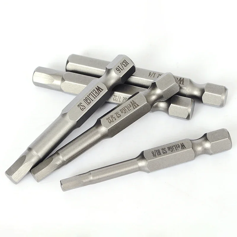 50/100mm 1/16-3/8 Imperial Hex Head Allen Wrench Power Drill Bit Magnetic Allen Screwdriver Bit Electric Hex Key Screw Driver
50/100mm 1/16-3/8 Imperial Hex Head Allen Wrench Power Drill Bit Magnetic Allen Screwdriver Bit Electric Hex Key Screw Driver