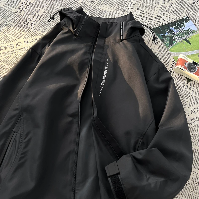 Vintage American Sle Men's Jaet Spring Autumn y Couple's Faion Rooroa Coat High Street Trend Zipper Closure Long ...
Vintage American Sle Men's Jaet Spring Autumn y Couple's Faion Rooroa Coat High Street Trend Zipper Closure Long ...