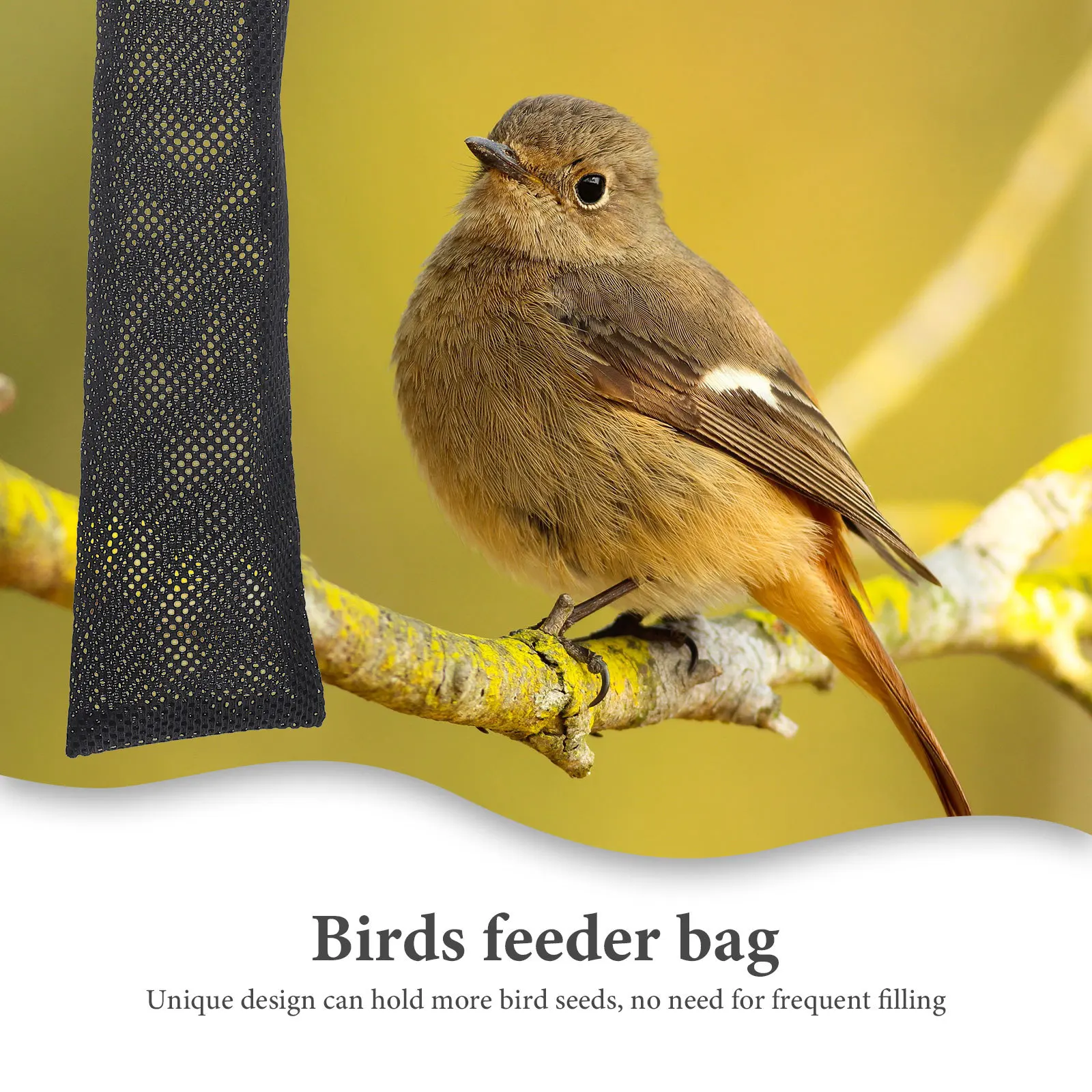 3pcs Wild Birds Feeder Mesh Bags Nylon Drawstring Hanging Bird Food Sack For Garden Yard Finch Seed Feeding Supplies Abrasion
3pcs Wild Birds Feeder Mesh Bags Nylon Drawstring Hanging Bird Food Sack For Garden Yard Finch Seed Feeding Supplies Abrasion