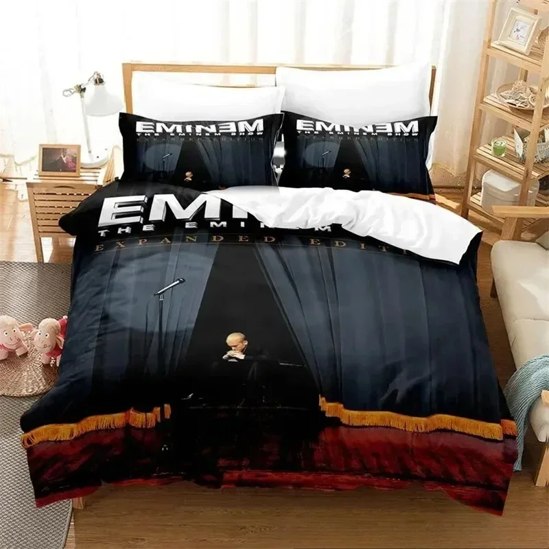 Eminem Rapper 3D NEW Duvet Cover Pillowcase Bedding Set Adult Boy Girl Bedroom Decoration Children Single Double Large
Eminem Rapper 3D NEW Duvet Cover Pillowcase Bedding Set Adult Boy Girl Bedroom Decoration Children Single Double Large