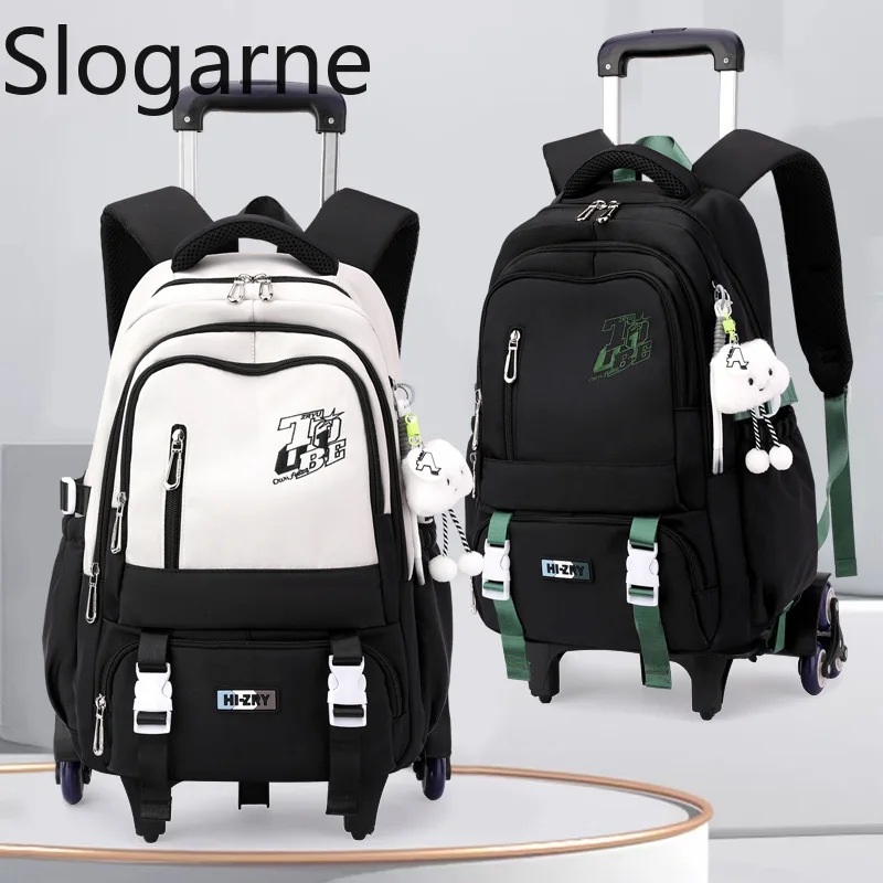 Kids School Backpack with Wheels Rolling Backpack Girls Boys Students 2/6 Wheeled Backpack Trolley School Bags Children Bookbag
Kids School Backpack with Wheels Rolling Backpack Girls Boys Students 2/6 Wheeled Backpack Trolley School Bags Children Bookbag