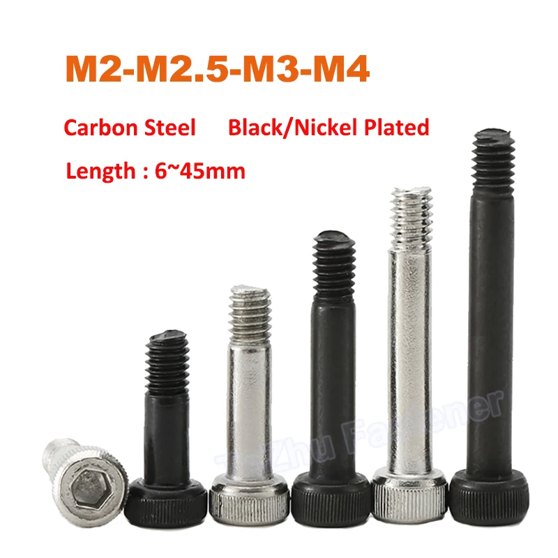 10-50pcs Grade 12.9 M2 M2.5 M3 M4 Hex Hexagon Socket Cap Head Bushing Screw Bolts Steel Allen Semi Thread Half-threaded Screws
10-50pcs Grade 12.9 M2 M2.5 M3 M4 Hex Hexagon Socket Cap Head Bushing Screw Bolts Steel Allen Semi Thread Half-threaded Screws