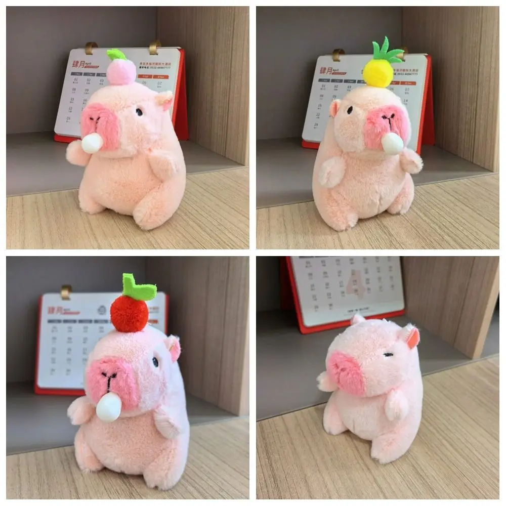 Trendy Soft Cartoon Doll Keychain Toy Pendant Capybara Key Ring Bag Decoration Pink Plush Hanging Ornament Student
Trendy Soft Cartoon Doll Keychain Toy Pendant Capybara Key Ring Bag Decoration Pink Plush Hanging Ornament Student