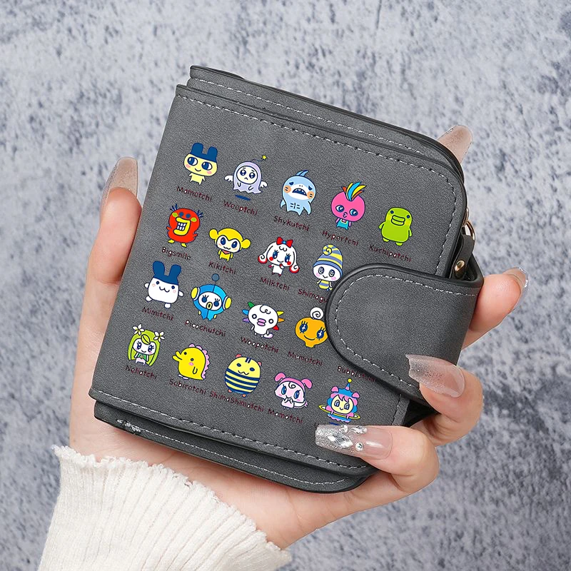 Tamagotchi Short Wallet Man Women Folding Wallets Card Bag Cartoon Money Bag Cute Coin Purse Portable Credit Card Holder Gift
Tamagotchi Short Wallet Man Women Folding Wallets Card Bag Cartoon Money Bag Cute Coin Purse Portable Credit Card Holder Gift