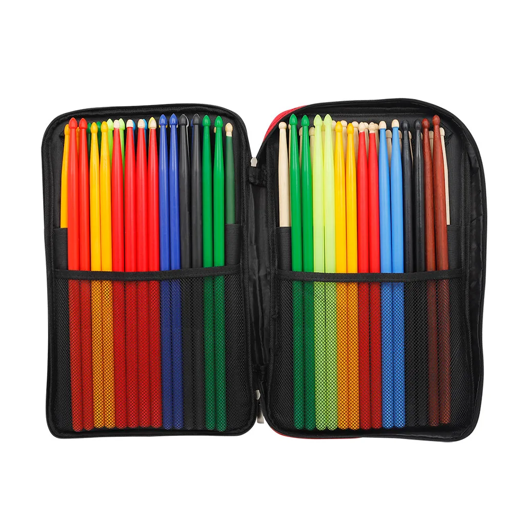 Holders Drum Stick Bag Instrument Storage Handbag for Drumsticks Red Oxford Cloth
Holders Drum Stick Bag Instrument Storage Handbag for Drumsticks Red Oxford Cloth