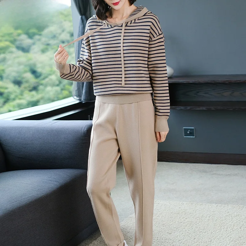 Casual Sportswear Set Long Sve Hoodie Trendy Middle-Aged Women Spring Autumn Top Quali Polyester Nylon Rayon Blend Hooded
Casual Sportswear Set Long Sve Hoodie Trendy Middle-Aged Women Spring Autumn Top Quali Polyester Nylon Rayon Blend Hooded