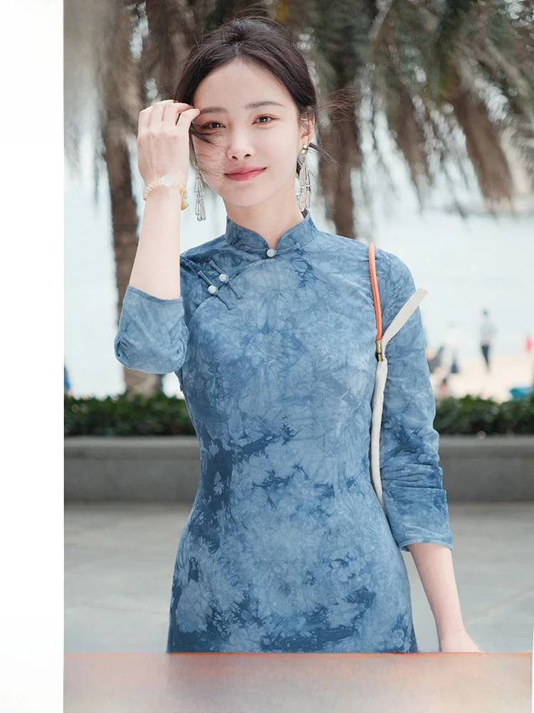 Spring New Cotton Linen Dyed Women's Reformed Art Daily Qingu Clothing Ele Vintage Sle Long Sve
Spring New Cotton Linen Dyed Women's Reformed Art Daily Qingu Clothing Ele Vintage Sle Long Sve