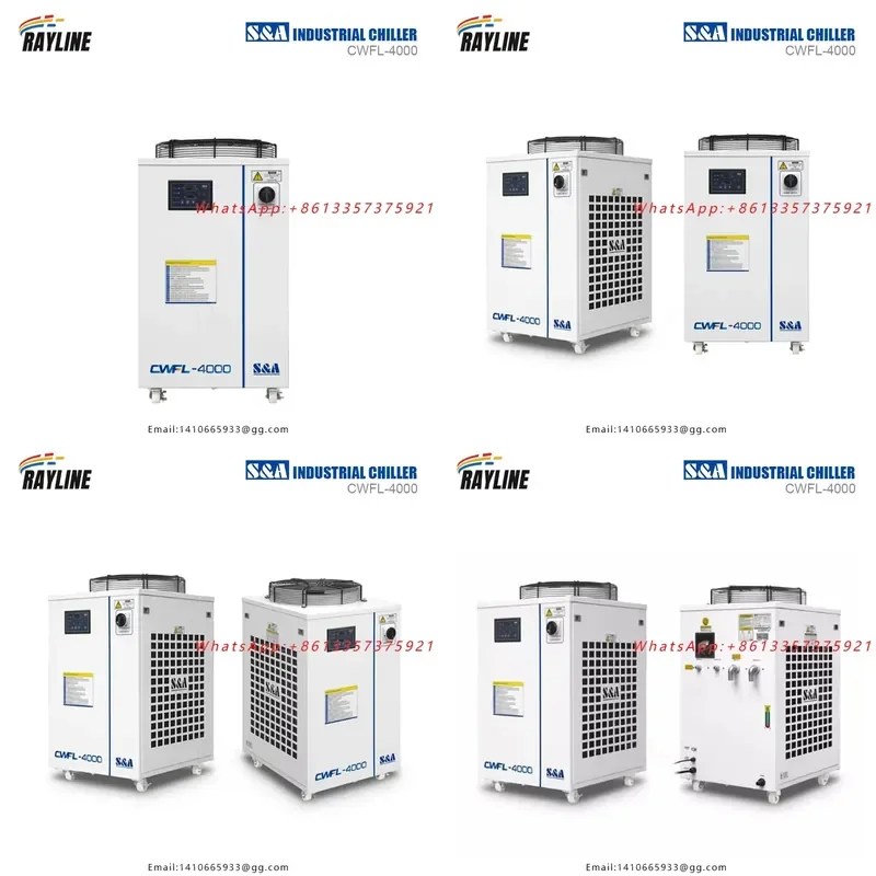 Factory provide Industrial chiller 1000W 1500W 2000W 3000W for Fiber equipment parts
Factory provide Industrial chiller 1000W 1500W 2000W 3000W for Fiber equipment parts