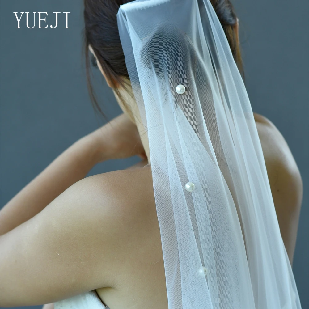 Женская фата с жемчугом YUEJI, элегантная свадебная фата с жемчужинами, модель YJ64, 2019
Женская фата с жемчугом YUEJI, элегантная свадебная фата с жемчужинами, модель YJ64, 2019
