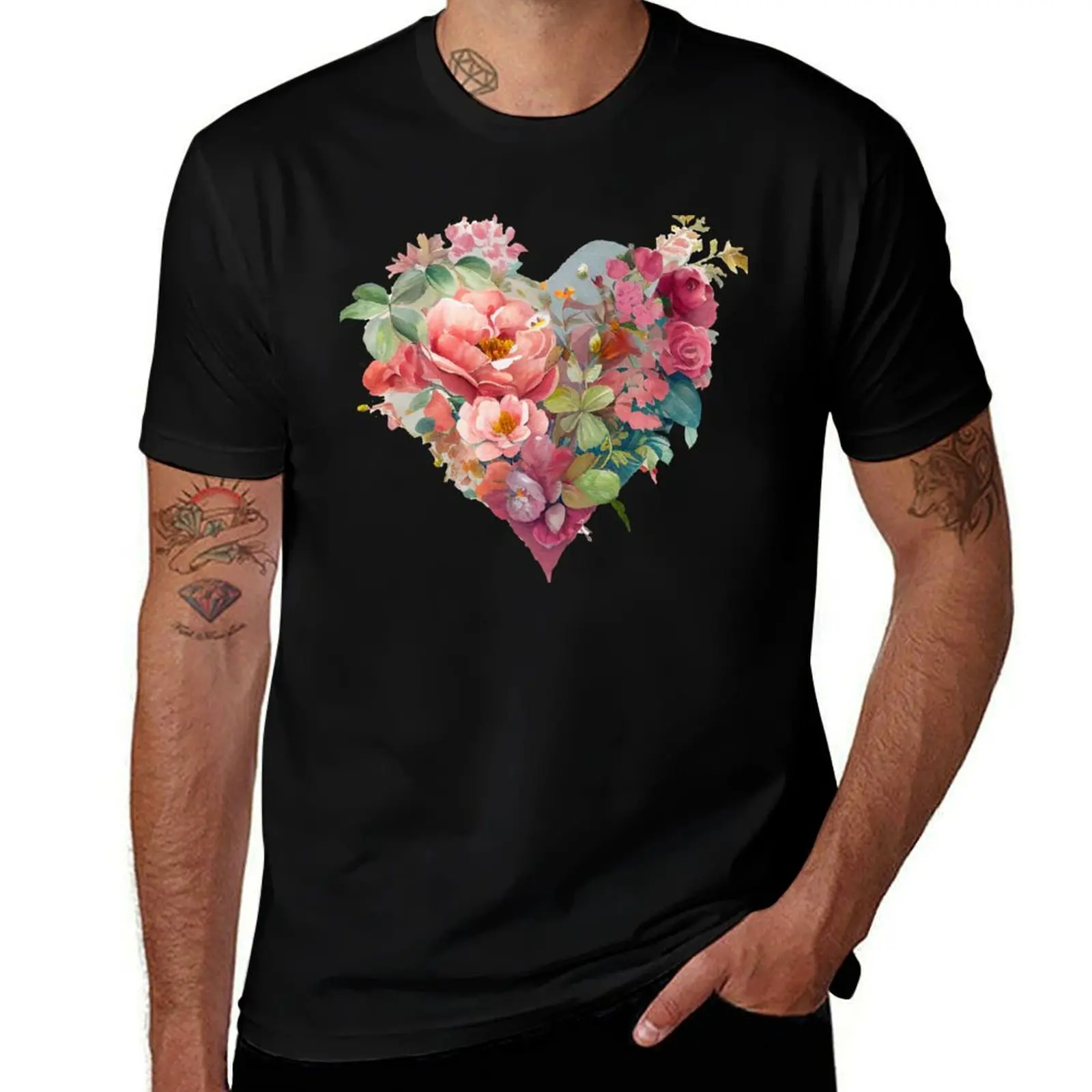 Romantic Floral Heart T-Shirt valentines boutique clothes heavyweights man clothes clothing for men
Romantic Floral Heart T-Shirt valentines boutique clothes heavyweights man clothes clothing for men