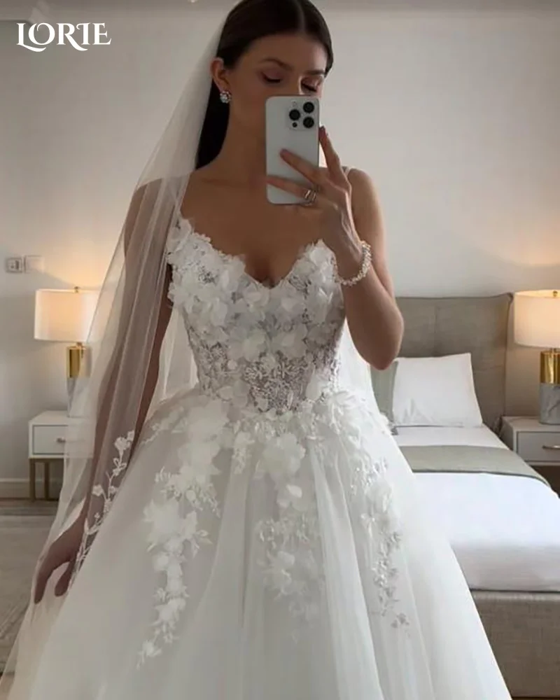LORIE Satin Modern Wedding Dress Strpless A-Line Sweetheart Princess Bride Gown Customized Plus Size Tulle Party Dresses 2027
LORIE Satin Modern Wedding Dress Strpless A-Line Sweetheart Princess Bride Gown Customized Plus Size Tulle Party Dresses 2027