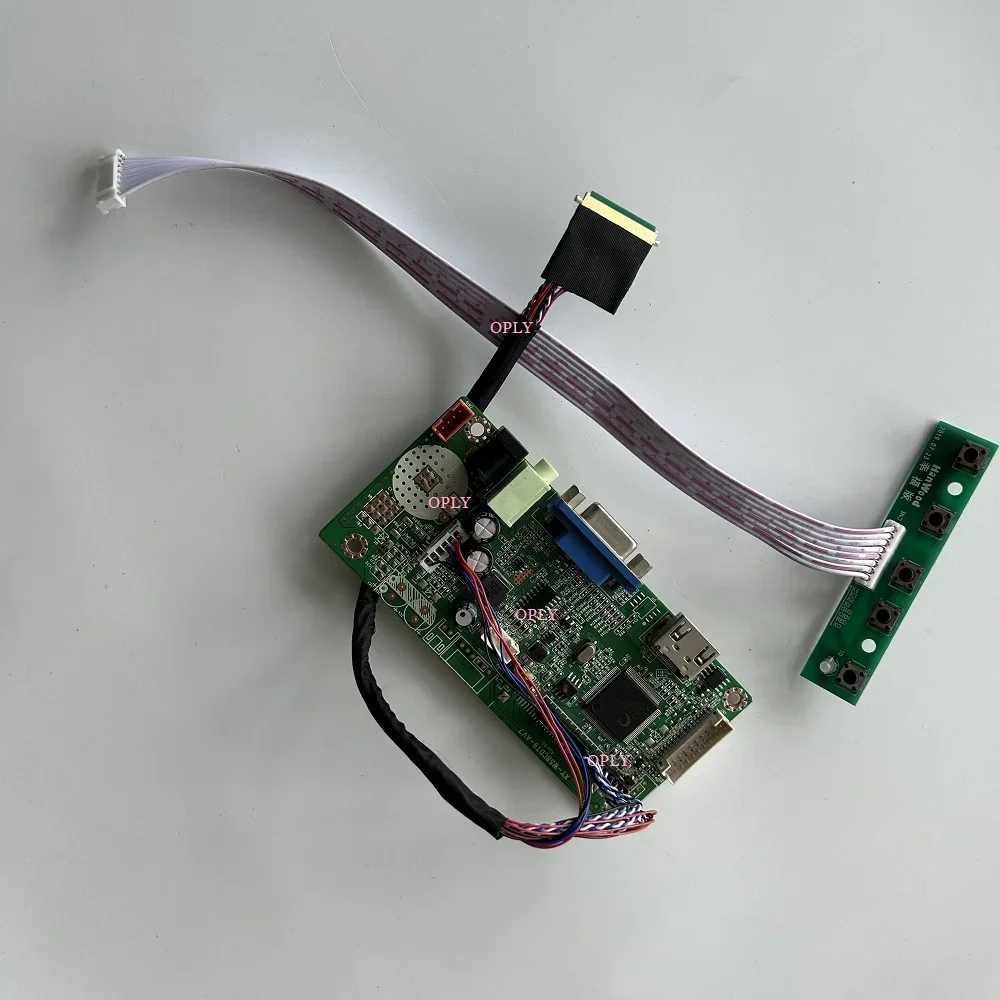 58C controller board Kit LVDS HDMI-compatible VGA 40PIN for LP156WH3-TLS1 LP156WH3-TLS2 LP156WH3-TLSA 1366X768 LED Panel DIY
58C controller board Kit LVDS HDMI-compatible VGA 40PIN for LP156WH3-TLS1 LP156WH3-TLS2 LP156WH3-TLSA 1366X768 LED Panel DIY
