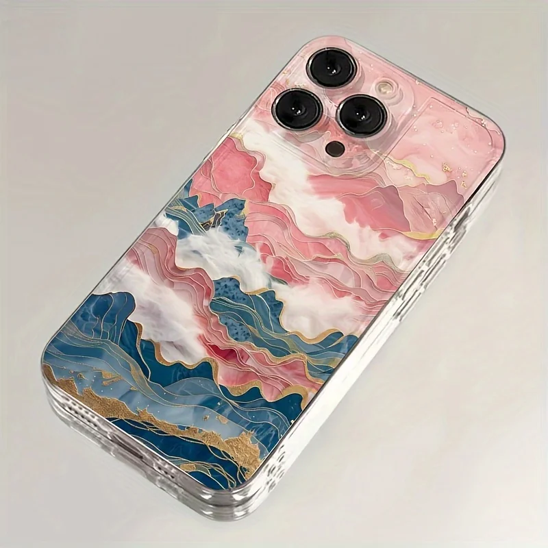 Pink mist pattern phone case for iPhone 17 16 15 14 13 12 11 Pro/ Max/Plus shock-proof rear cover anti-fingerprint
Pink mist pattern phone case for iPhone 17 16 15 14 13 12 11 Pro/ Max/Plus shock-proof rear cover anti-fingerprint