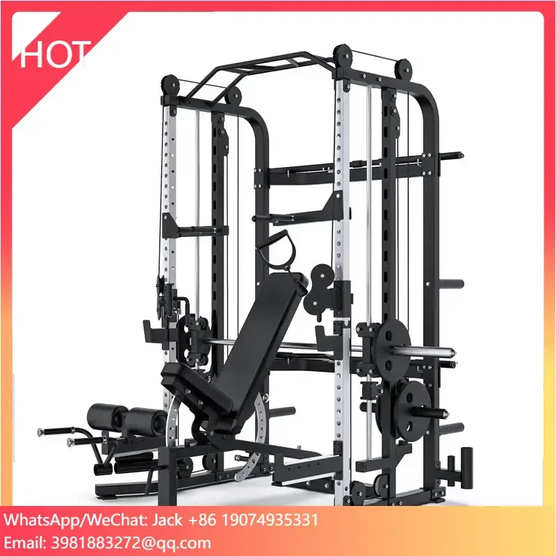 High-End Fitness Equipment Bodybuilding Equipment Sport Multifunction Smith Machine
High-End Fitness Equipment Bodybuilding Equipment Sport Multifunction Smith Machine