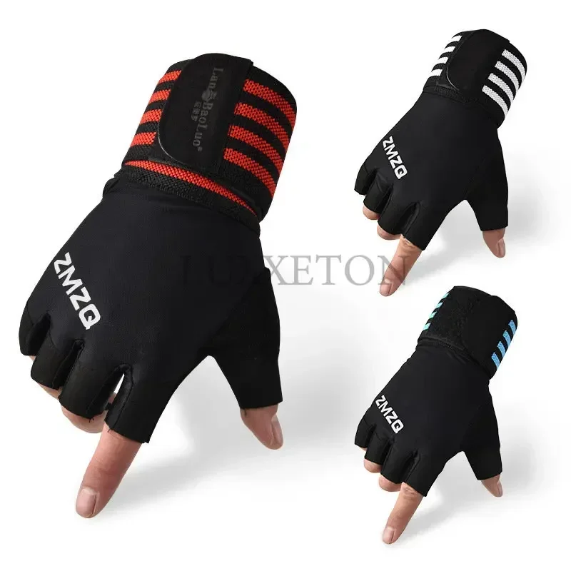 Men And Women Cycling Fitness Climbing Gloves Breathable Non-Slip Ice Silk Half-Finger Fitness Gloves Extended Wristband Gloves
Men And Women Cycling Fitness Climbing Gloves Breathable Non-Slip Ice Silk Half-Finger Fitness Gloves Extended Wristband Gloves