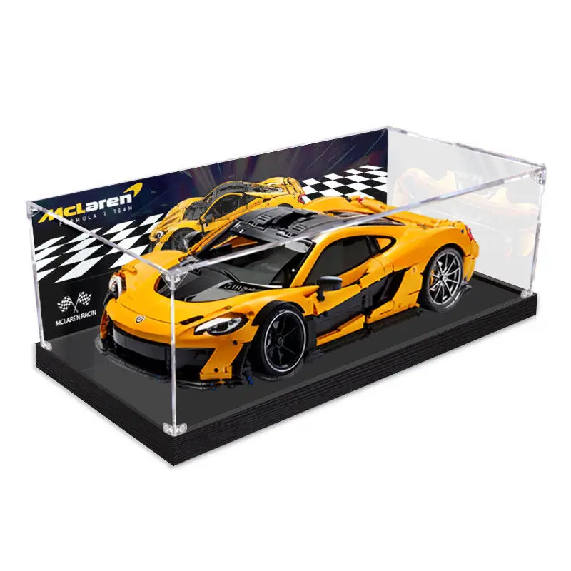 Acrylic display box for LEGO mechanical group 42172 McLaren p1 building block transparent dust office storage box
Acrylic display box for LEGO mechanical group 42172 McLaren p1 building block transparent dust office storage box