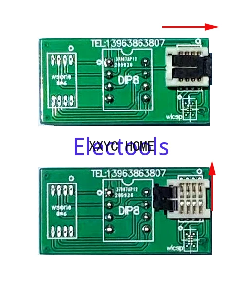 Notebook Bios Burning Socket Adapter Board QFN SON8 WLCSP Package Chip Adapter Socket
Notebook Bios Burning Socket Adapter Board QFN SON8 WLCSP Package Chip Adapter Socket