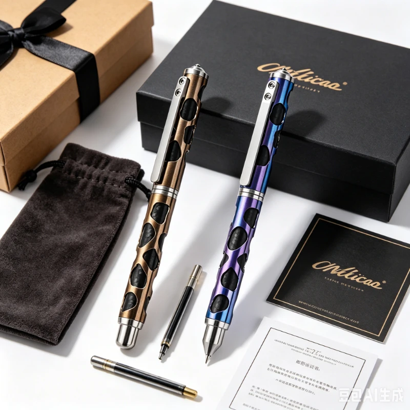 Titanium Tactical Pen with Tungsten Bead Window Breaker EDC Self Defense Pocket Tool for Survival
Titanium Tactical Pen with Tungsten Bead Window Breaker EDC Self Defense Pocket Tool for Survival