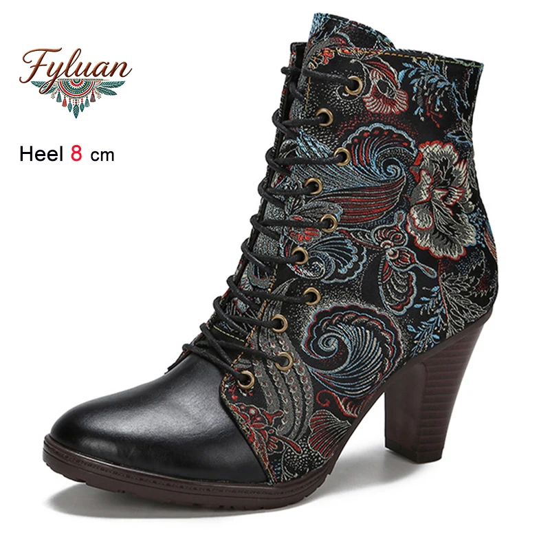 Spring Autumn Totem Gold Silver Thread Genuine Leather Women's Shoes Thick Heels Crossed Straps Side Zipper Ladies Pumps Shoes
Spring Autumn Totem Gold Silver Thread Genuine Leather Women's Shoes Thick Heels Crossed Straps Side Zipper Ladies Pumps Shoes