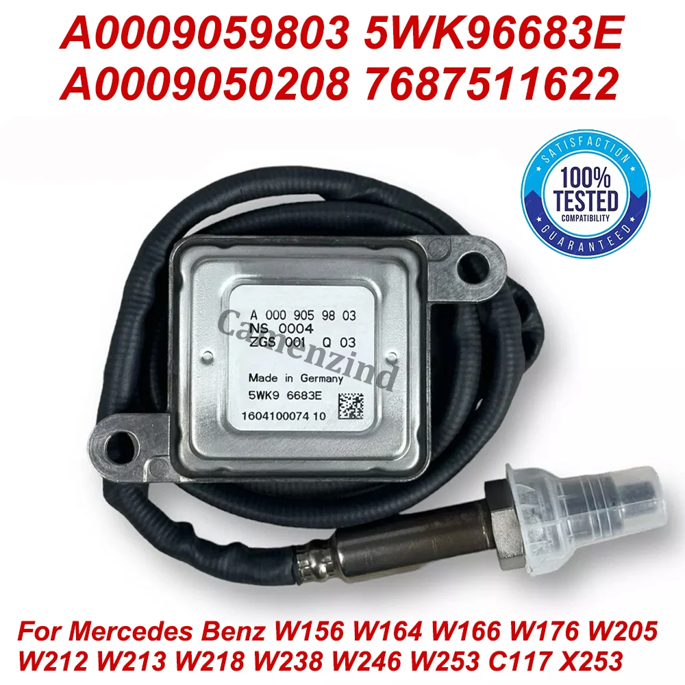 A0009059803 A0009050208 0009050208 A0009052909 NOx Sensor For Mercedes Benz GLC X253 C253 W253 W166 W205 W212, 2 Years Warranty
A0009059803 A0009050208 0009050208 A0009052909 NOx Sensor For Mercedes Benz GLC X253 C253 W253 W166 W205 W212, 2 Years Warranty