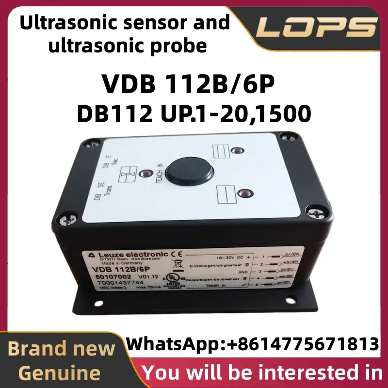 Ультразвуковой датчик и ультразвуковой зонд VDB 112B/6P DB112 UP.1-20,1500, новые и оригинальные, в наличии, добро пожаловать, свяжитесь с нами.
Ультразвуковой датчик и ультразвуковой зонд VDB 112B/6P DB112 UP.1-20,1500, новые и оригинальные, в наличии, добро пожаловать, свяжитесь с нами.