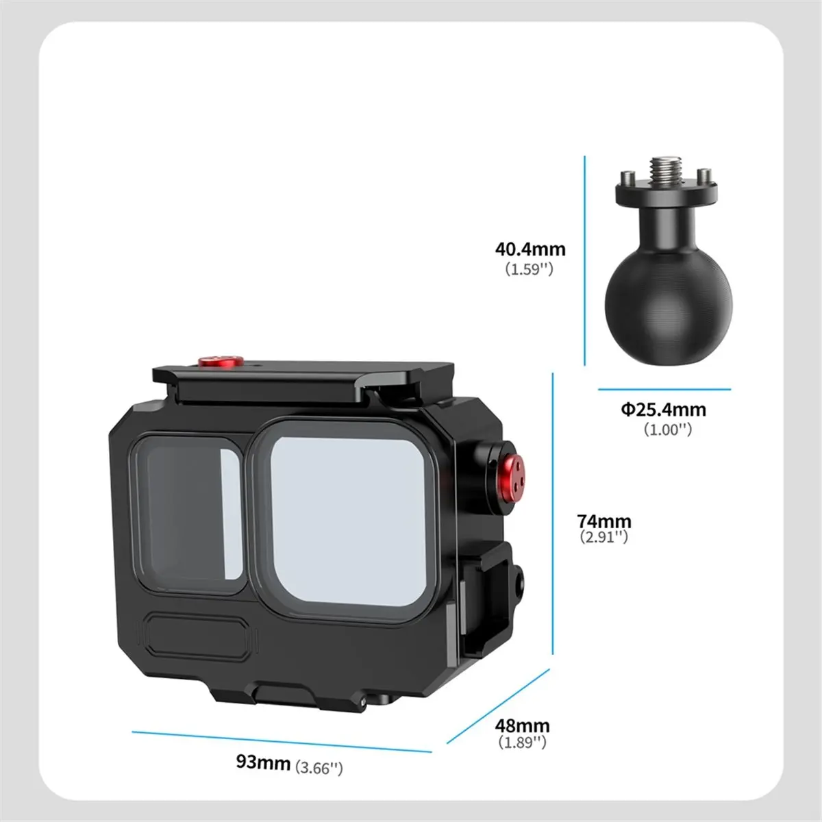 DT75BG For Pro 80m Waterproof Dive Housing Case Clear Glass Lens for Enhanced Underwater Photography
DT75BG For Pro 80m Waterproof Dive Housing Case Clear Glass Lens for Enhanced Underwater Photography
