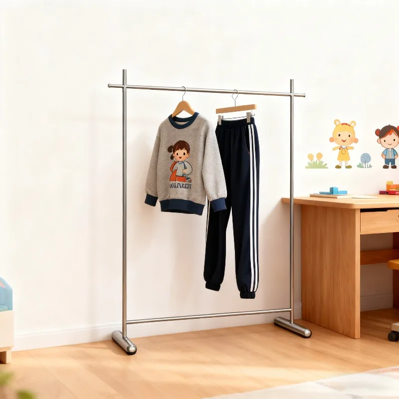 Скандинавские вешалки для одежды из нержавеющей стали, водонепроницаемая, устойчивая к ржавчине, практичная витрина для магазинов одежды и дома
Скандинавские вешалки для одежды из нержавеющей стали, водонепроницаемая, устойчивая к ржавчине, практичная витрина для магазинов одежды и дома