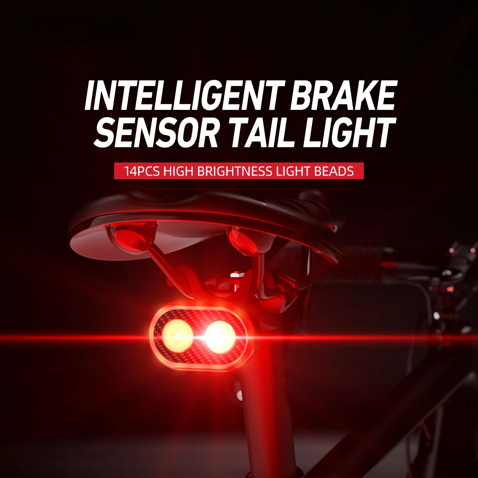 Велосипедный задний фонарь CY200 с датчиком торможения, водонепроницаемый (IPX6), светодиодный, с зарядкой, аксессуары для велоспорта
Велосипедный задний фонарь CY200 с датчиком торможения, водонепроницаемый (IPX6), светодиодный, с зарядкой, аксессуары для велоспорта