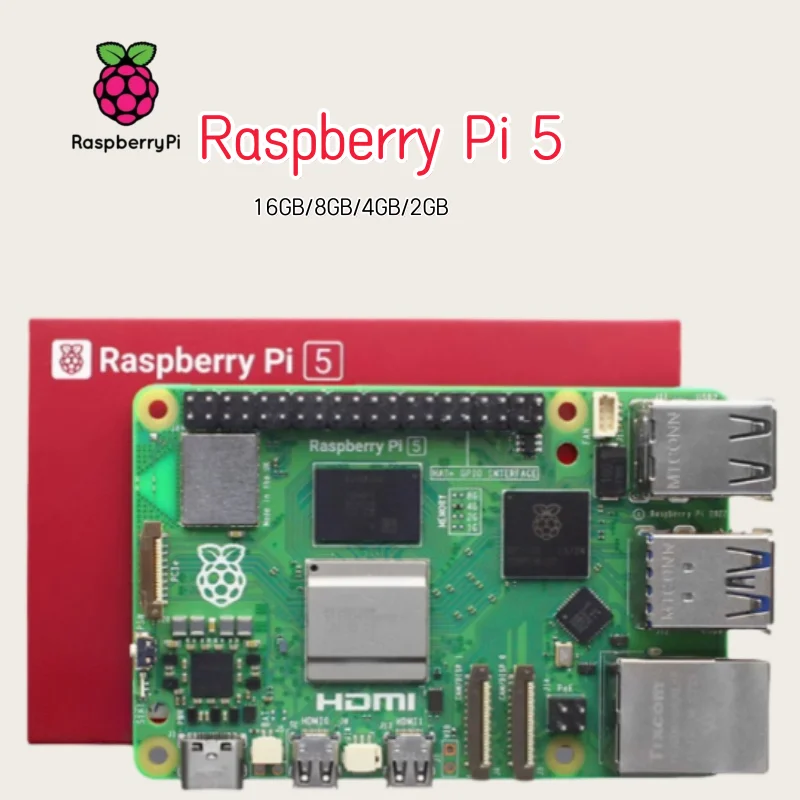 Официальная оригинальная плата Raspberry Pi 5 Cortex-A76 Linux 2 ГБ 4 ГБ 8 ГБ 16 ГБ
Официальная оригинальная плата Raspberry Pi 5 Cortex-A76 Linux 2 ГБ 4 ГБ 8 ГБ 16 ГБ