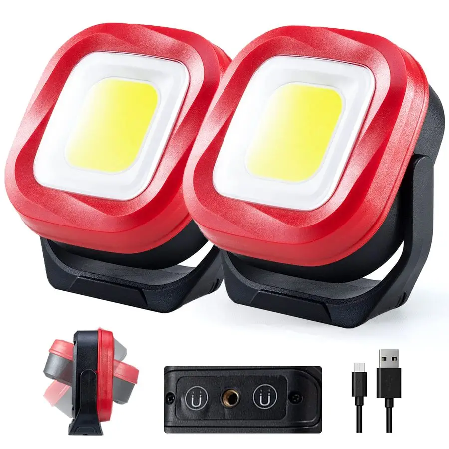 Магнитный рабочий фонарь, 42 светодиода, 1000 люмен, перезаряжаемый портативный магнитный фонарик для осмотра, для ремонта автомобилей, кемпинга, экстренных ситуаций
Магнитный рабочий фонарь, 42 светодиода, 1000 люмен, перезаряжаемый портативный магнитный фонарик для осмотра, для ремонта автомобилей, кемпинга, экстренных ситуаций