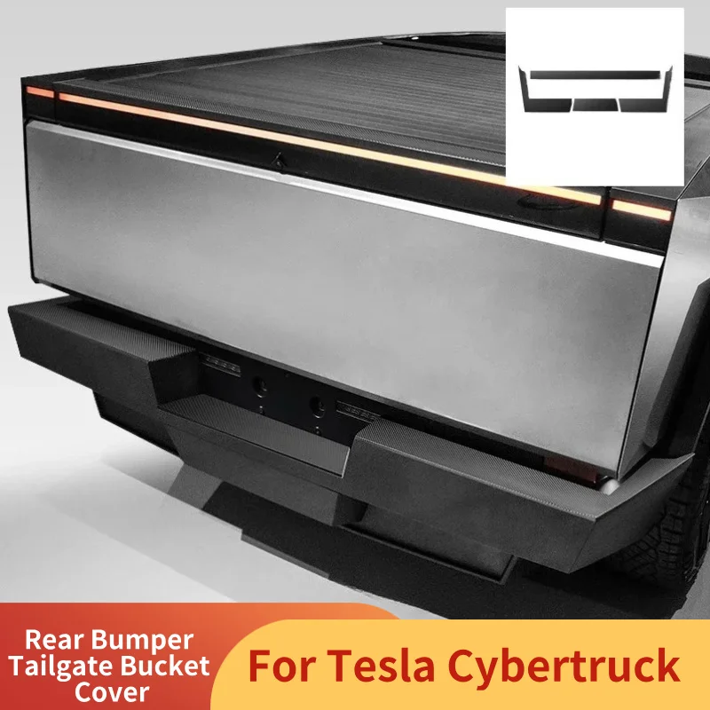 Rear Bumper Tailgate Bucket Cover Protective Pad for Tesla Cybertruck 2026+ TPE Trunk Cover Anti-dirty Pad Trim Car Accessories
Rear Bumper Tailgate Bucket Cover Protective Pad for Tesla Cybertruck 2026+ TPE Trunk Cover Anti-dirty Pad Trim Car Accessories