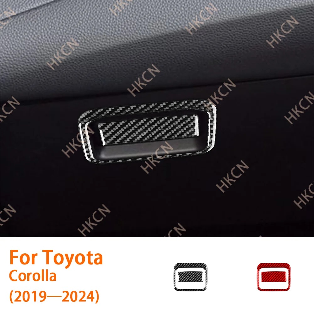 Carbon Fiber Storage Box Handle Panel Car Interior Accessories Cover Trim Modification Sticker For Toyota Corolla 2019—2024
Carbon Fiber Storage Box Handle Panel Car Interior Accessories Cover Trim Modification Sticker For Toyota Corolla 2019—2024