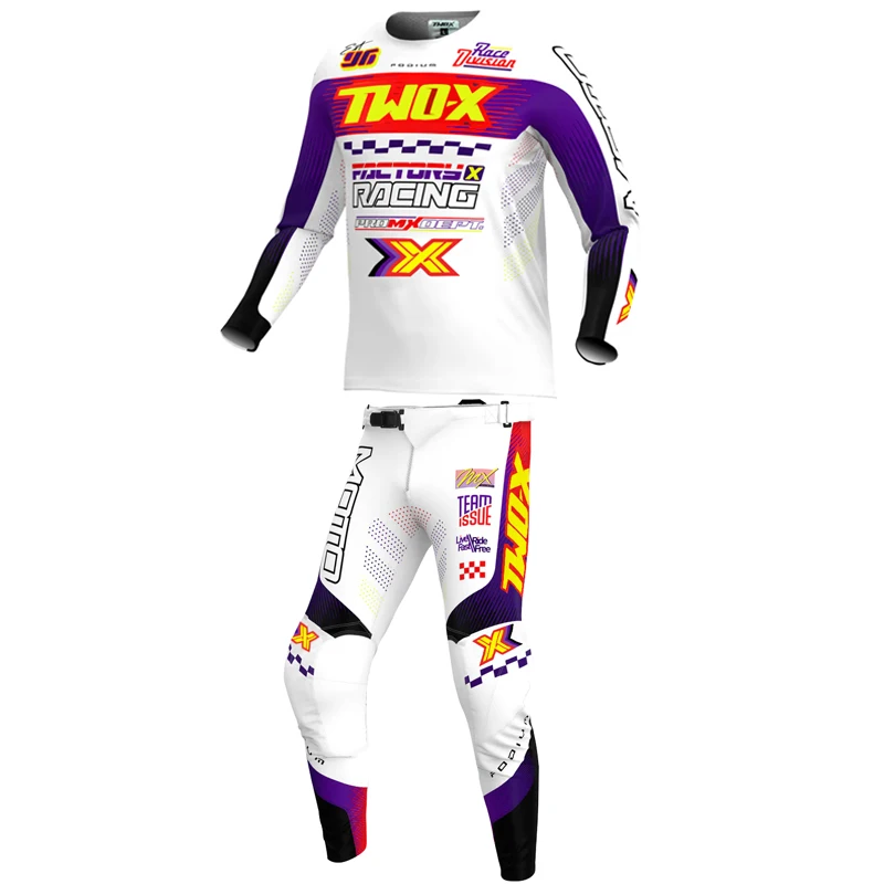 NEW Two-X Podium Motocross MX/ATV Race Jersey Pant Enduro Gear Set Motorbike Clothing Mtb Carracing Suit Off Road Dirt Bike Kit
NEW Two-X Podium Motocross MX/ATV Race Jersey Pant Enduro Gear Set Motorbike Clothing Mtb Carracing Suit Off Road Dirt Bike Kit