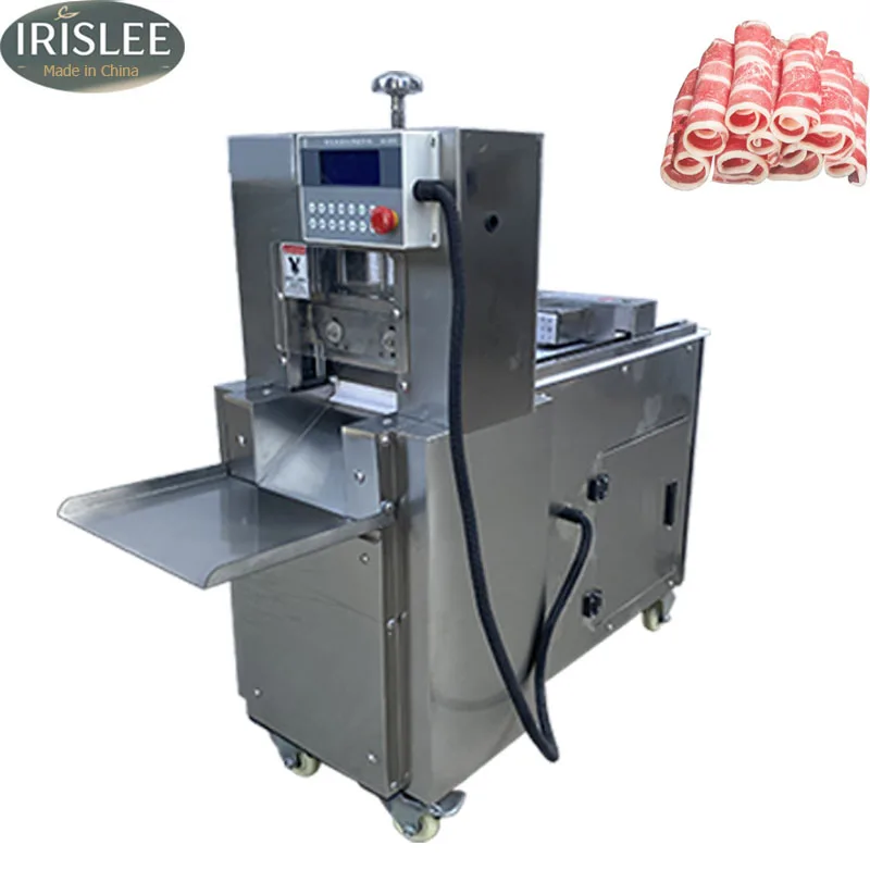 Electric Industrial Beef Meat Slicer/Meat Roll Cutting Machine/Frozen Meat Slicer
Electric Industrial Beef Meat Slicer/Meat Roll Cutting Machine/Frozen Meat Slicer