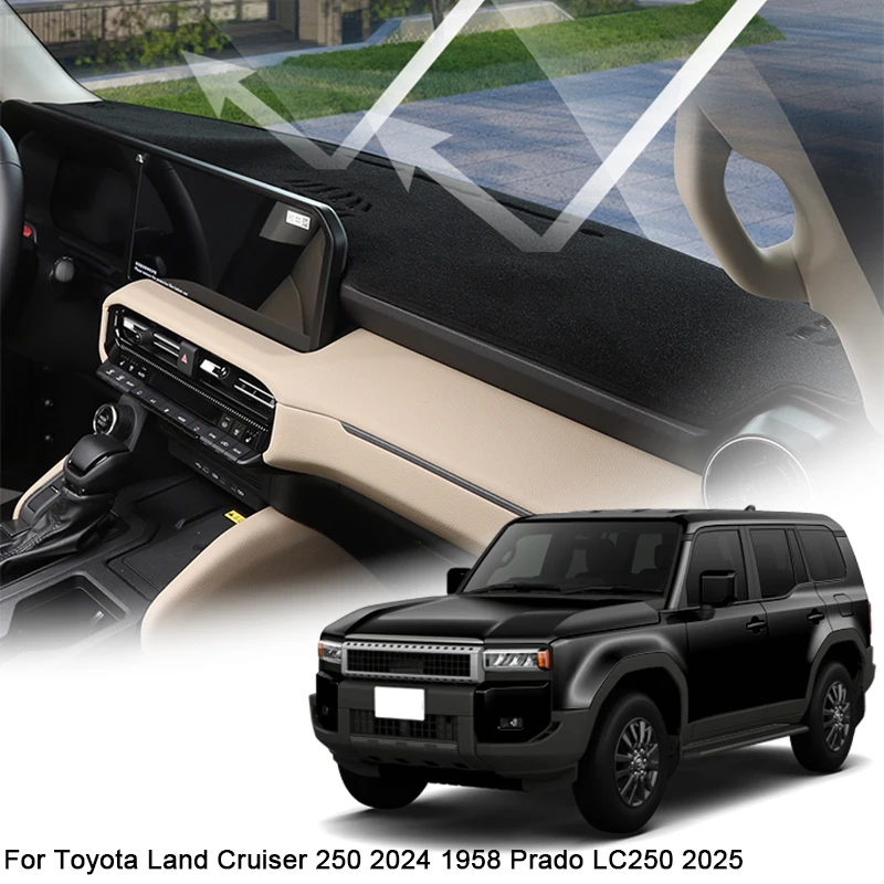 For Toyota Land Cruiser 250 2024 1958 Prado LC250 2025 2026 Car Dashboard Protective Mat Shade Cushion Pad Rose Carpet Mat Cover
For Toyota Land Cruiser 250 2024 1958 Prado LC250 2025 2026 Car Dashboard Protective Mat Shade Cushion Pad Rose Carpet Mat Cover