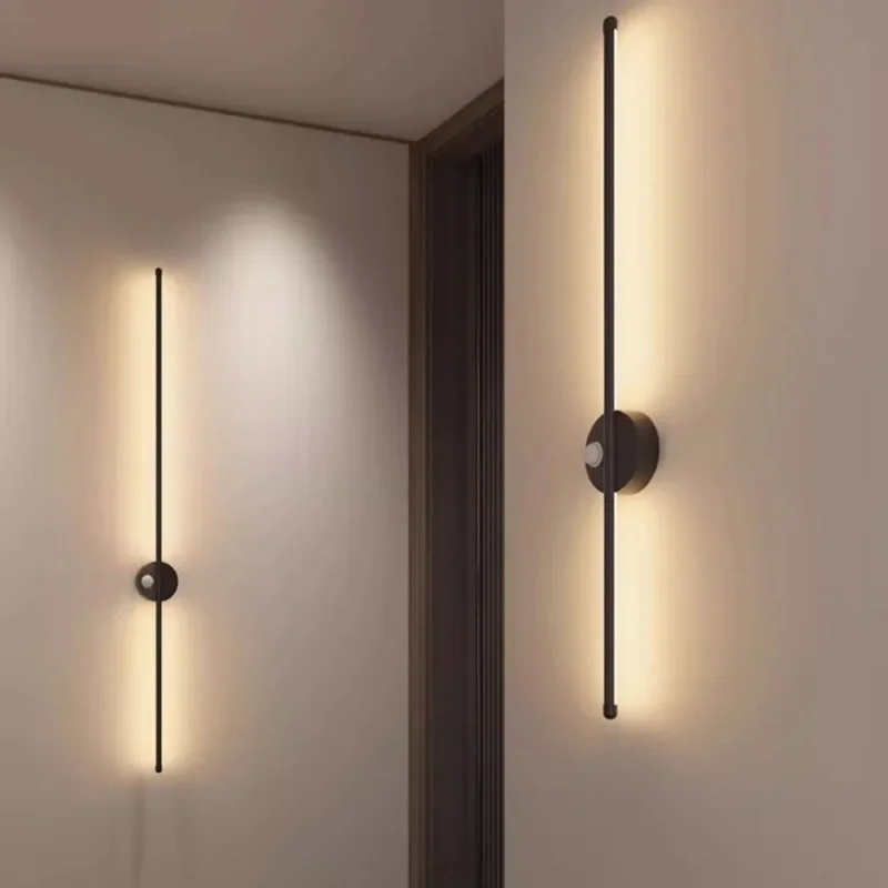 Wall Lamp Creative Hotel Corridor Charging LED Lights Sensor Long Strip Simple Staircase Living Room Decor Line Wall Lamps
Wall Lamp Creative Hotel Corridor Charging LED Lights Sensor Long Strip Simple Staircase Living Room Decor Line Wall Lamps