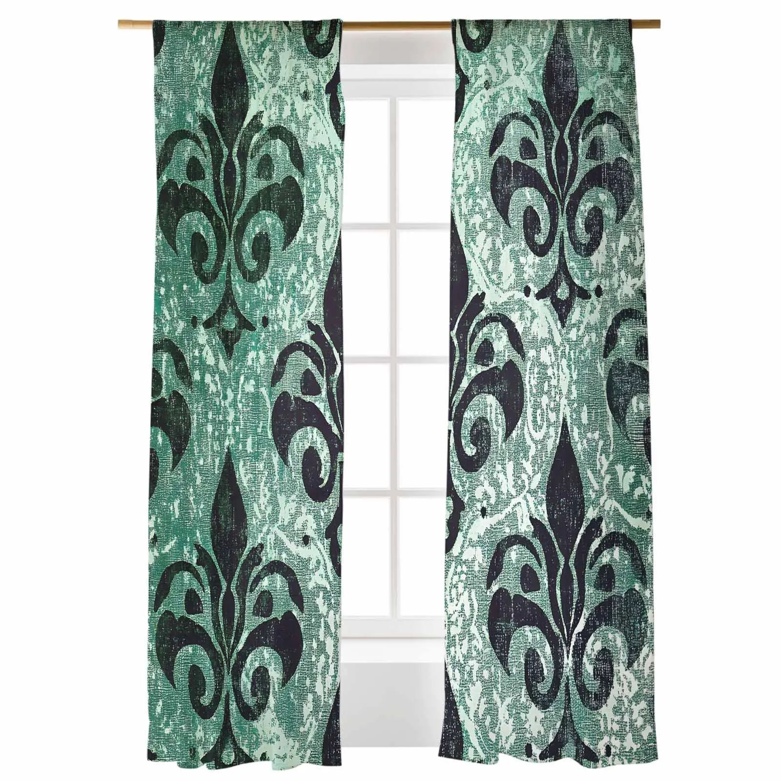 Traditional Flower Texture Tulle Curtains For Living Room Bedroom Children Room Decor Sheer Curtains
Traditional Flower Texture Tulle Curtains For Living Room Bedroom Children Room Decor Sheer Curtains