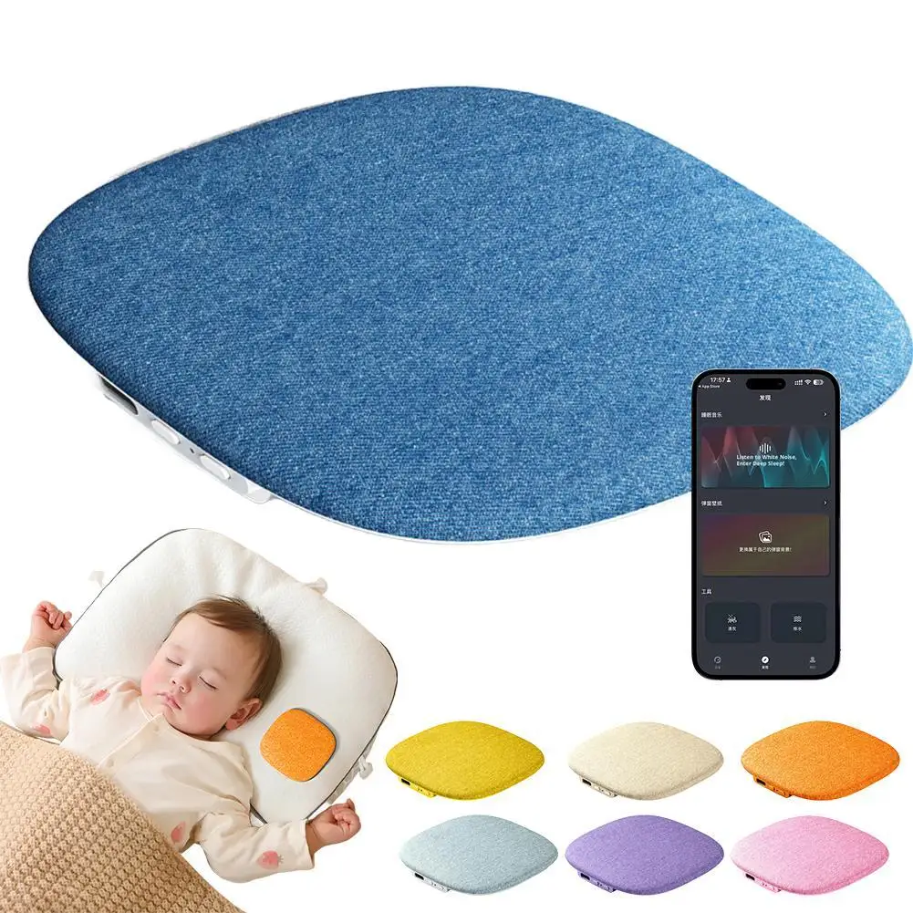 Беспроводная Bluetooth-колонка для сна под подушку с управлением через приложение, генератором белого шума для домашнего аудио у кровати, для снятия стресса
Беспроводная Bluetooth-колонка для сна под подушку с управлением через приложение, генератором белого шума для домашнего аудио у кровати, для снятия стресса