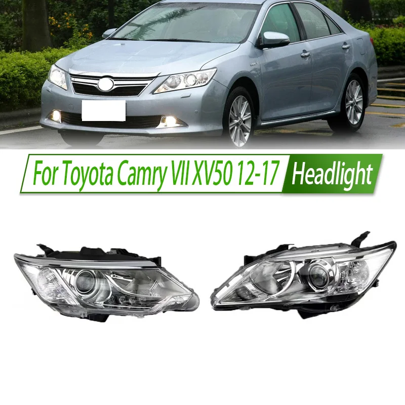 For Toyota Camry VII XV50 12-17 Halogen Headlight Assembly OEM Style Front Headlamp Bulb Socket Plug & Play Replacement
For Toyota Camry VII XV50 12-17 Halogen Headlight Assembly OEM Style Front Headlamp Bulb Socket Plug & Play Replacement