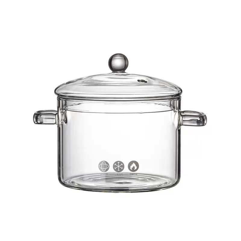 1.35L/1.5L/1.9L heat-resistant borosilicate transparent kitchen glass cooking pot
1.35L/1.5L/1.9L heat-resistant borosilicate transparent kitchen glass cooking pot