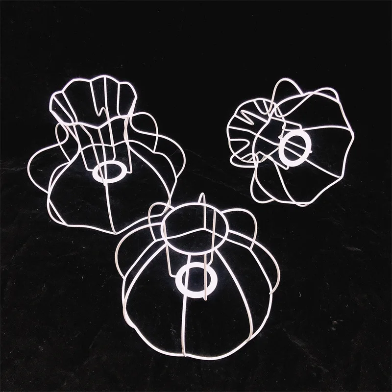 Traditional E27 lampshade iron frame 9 12 in DIY handmade flower palace table lamp round square hardware iron frame accessories
Traditional E27 lampshade iron frame 9 12 in DIY handmade flower palace table lamp round square hardware iron frame accessories