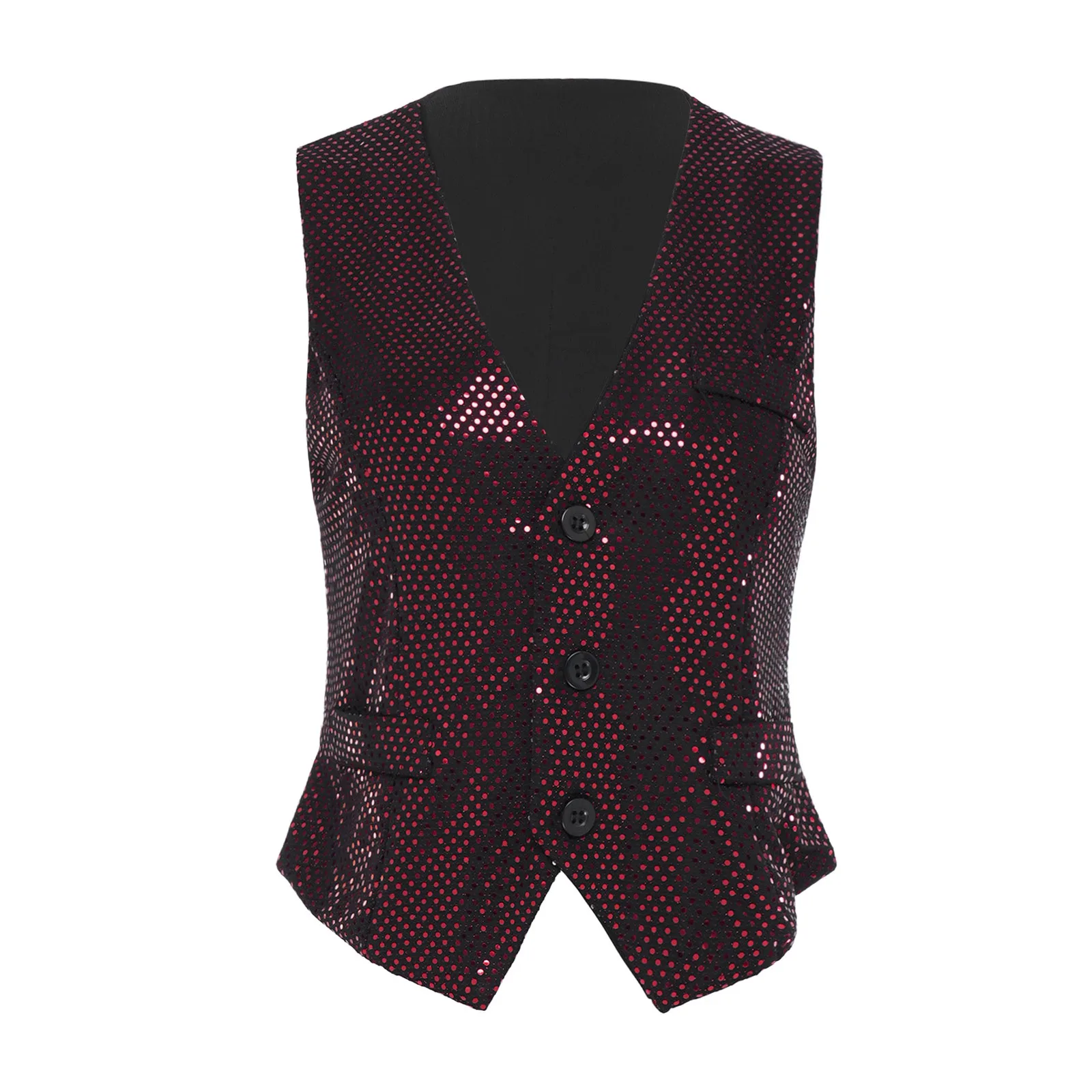Women Shiny Sequins Vest Waistcoat Hip-hop Jazz Street Dance Stage Performance Costume Musical Festival Tank Tops Sequin Blazer
Women Shiny Sequins Vest Waistcoat Hip-hop Jazz Street Dance Stage Performance Costume Musical Festival Tank Tops Sequin Blazer