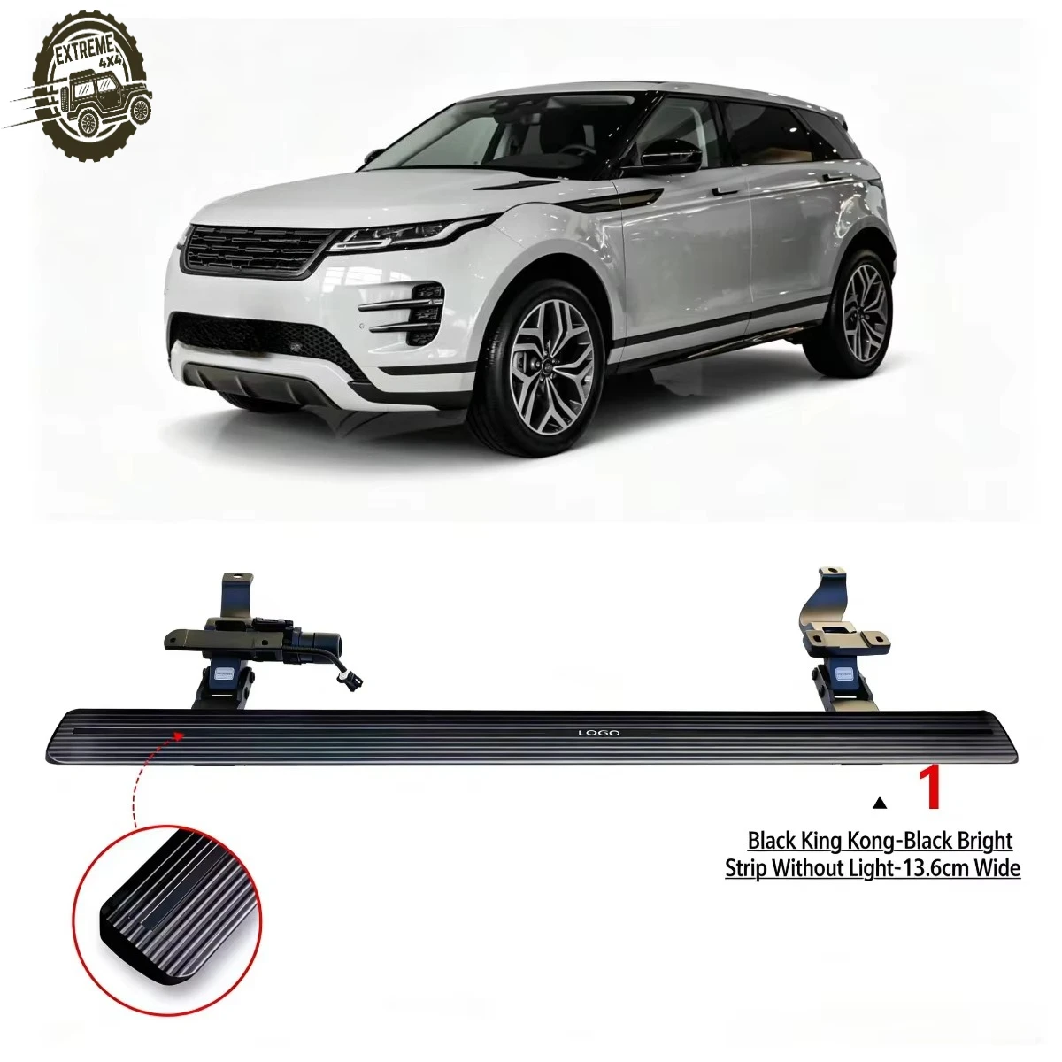 The Side Pedal Is Suitable for the 2019-2025 Land Rover Evoque Extended L538 Electric Side Pedal
The Side Pedal Is Suitable for the 2019-2025 Land Rover Evoque Extended L538 Electric Side Pedal