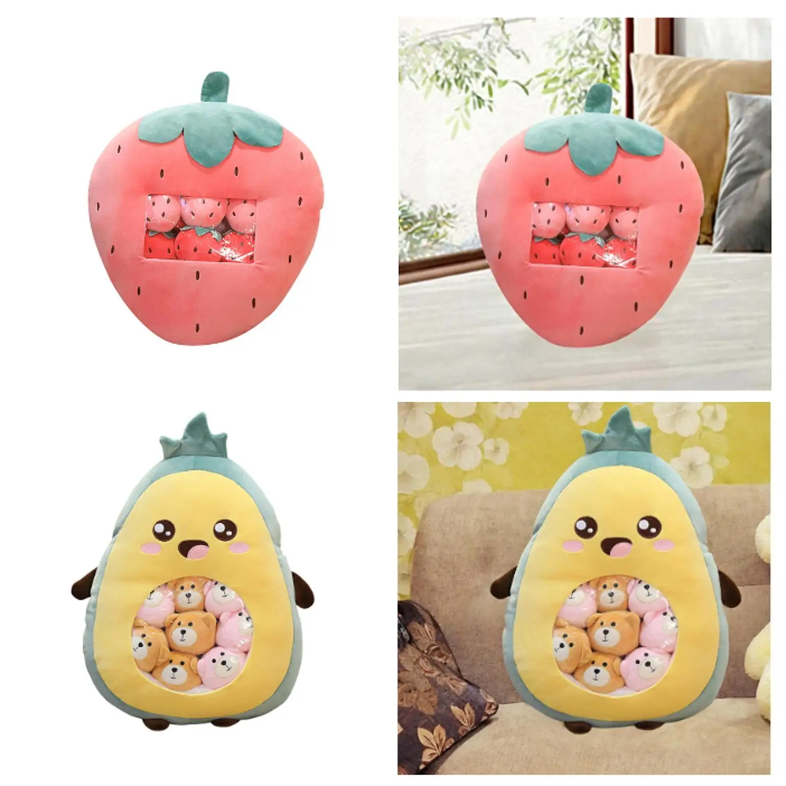 Stuffed Toy Snack Plush Cushion with Small Doll Food Plush Toy Throw Cushion for
Stuffed Toy Snack Plush Cushion with Small Doll Food Plush Toy Throw Cushion for
