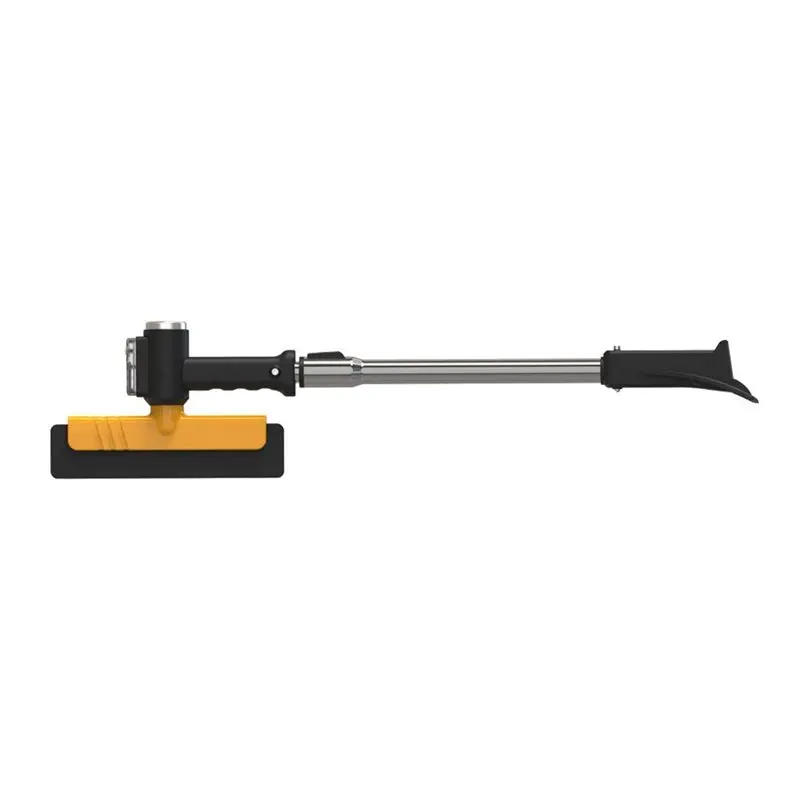 LED Light Equipped Ice Scraper And Extendable Snow Brush For Car Windshield With 360° Rotating Brush Head
LED Light Equipped Ice Scraper And Extendable Snow Brush For Car Windshield With 360° Rotating Brush Head
