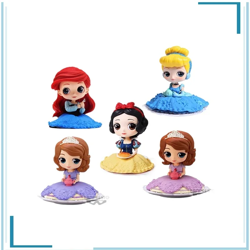 BANDAI Disney Princess Snow White Sophia Cinderella Dessert Collect Ornaments Keepsake Childhood Memories Figure Model Toys
BANDAI Disney Princess Snow White Sophia Cinderella Dessert Collect Ornaments Keepsake Childhood Memories Figure Model Toys