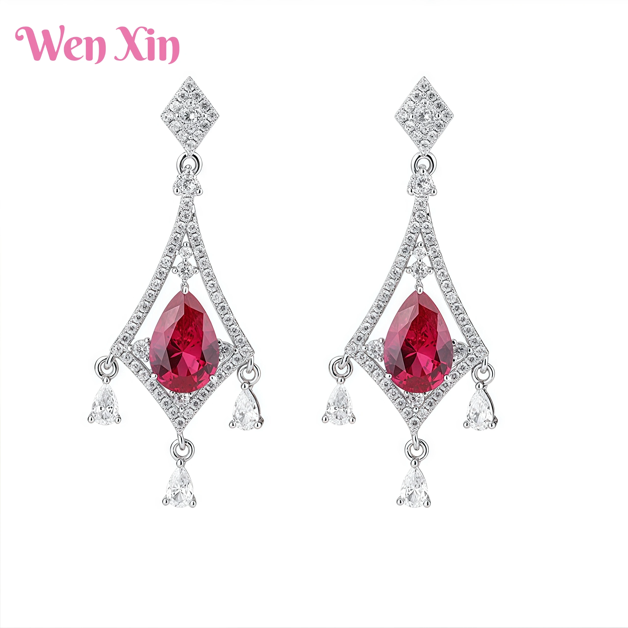 WENXIN New Brand Grade Quality Jewelry Stud Earrings Women Retro temperament Gold Plated Eardrop Drop Earrings Stud Jewelry
WENXIN New Brand Grade Quality Jewelry Stud Earrings Women Retro temperament Gold Plated Eardrop Drop Earrings Stud Jewelry